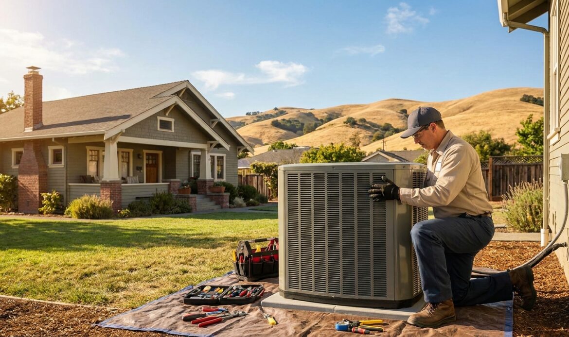 AC installation in Petaluma, CA