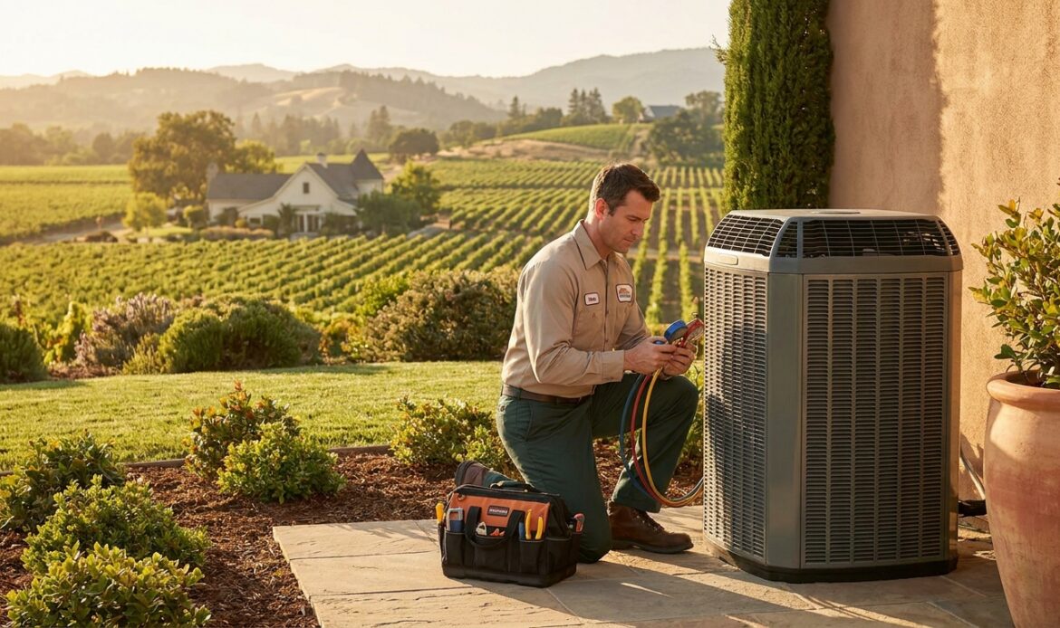 AC tune-up service in Napa, CA