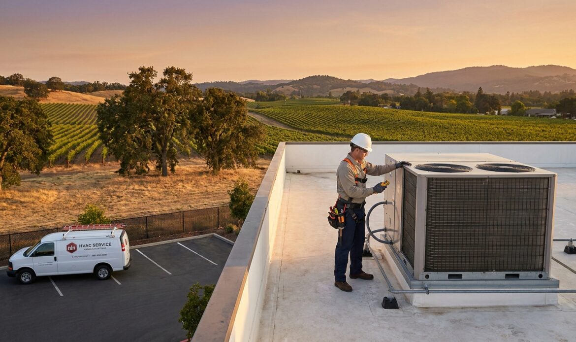 Commercial HVAC services in Napa, CA