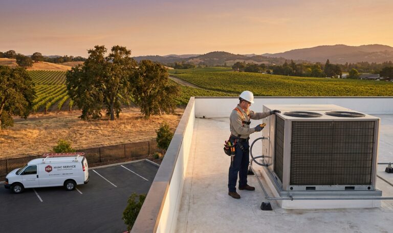 Commercial HVAC services in Napa, CA