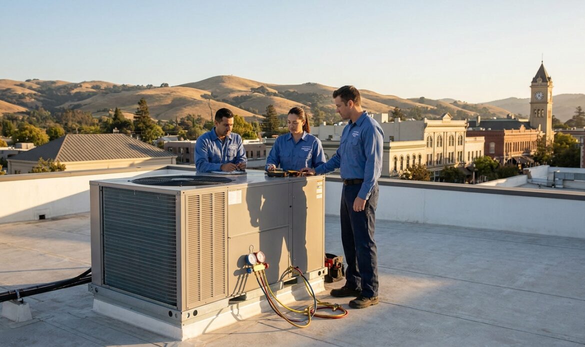 Commercial HVAC services in Petaluma, CA