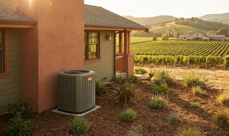 Heat pump installation in Napa, CA