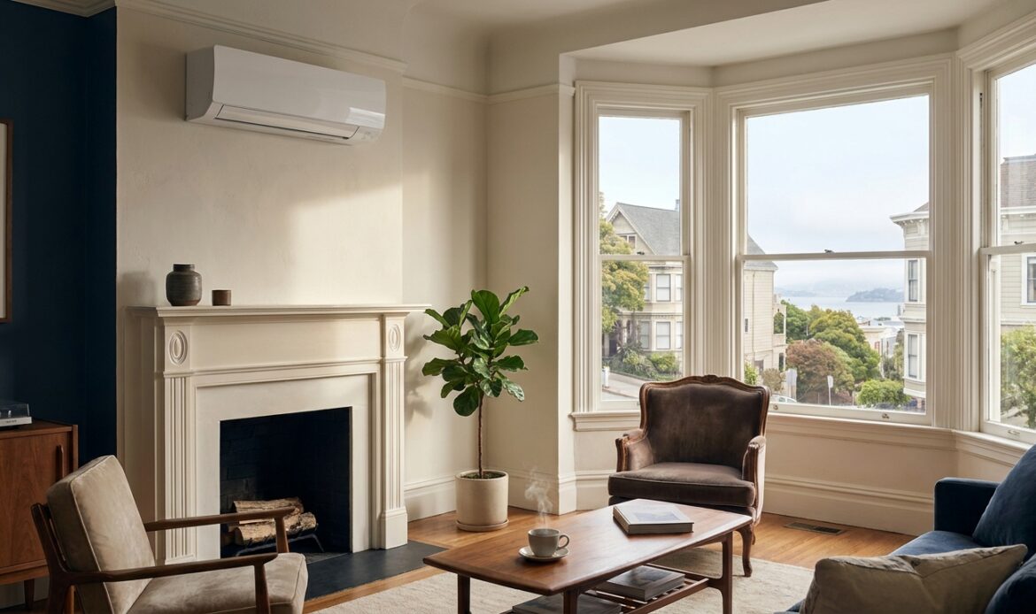 How ductless mini-splits work in older Bay Area homes