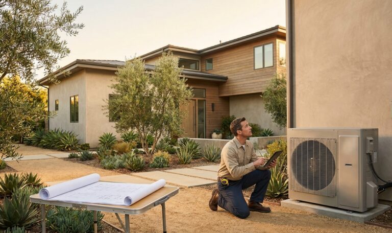 How to size a heat pump for a California home