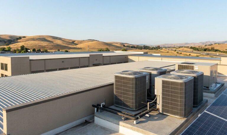 Commercial HVAC for a self-storage facility in Solano County