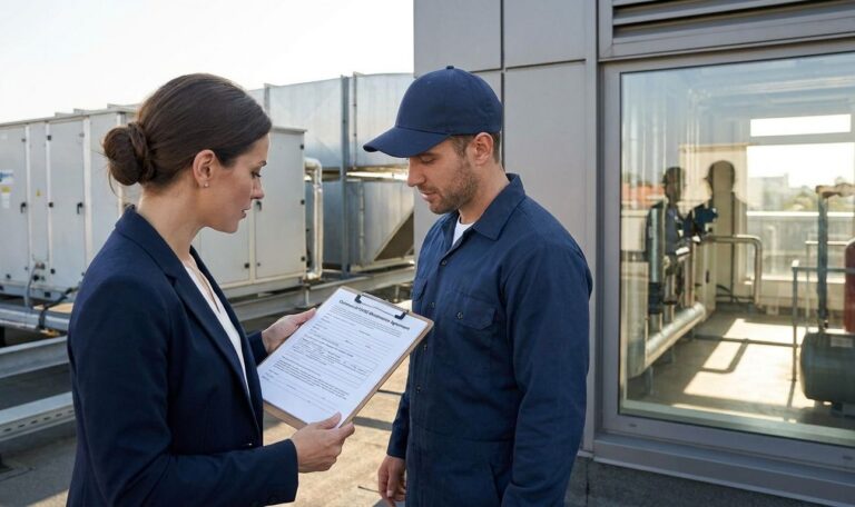 Commercial HVAC maintenance contracts for property managers