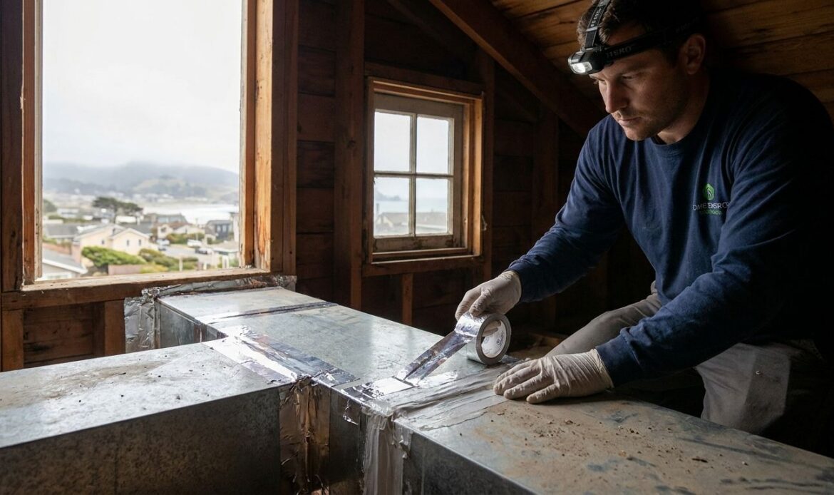 Duct sealing for Bay Area homes