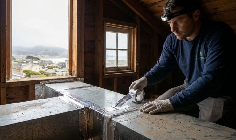 Duct sealing for Bay Area homes