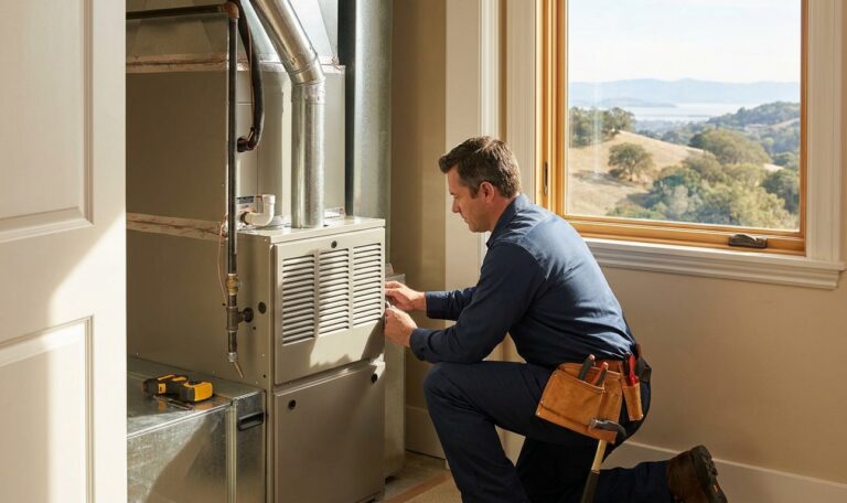 Furnace installation in Marin County, CA