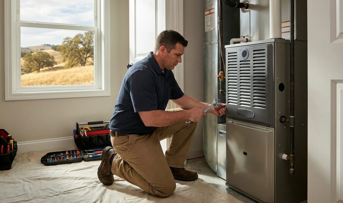 Furnace installation in Solano County, CA
