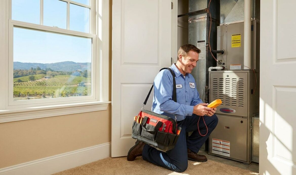 Furnace tune-up service in Sonoma County, CA