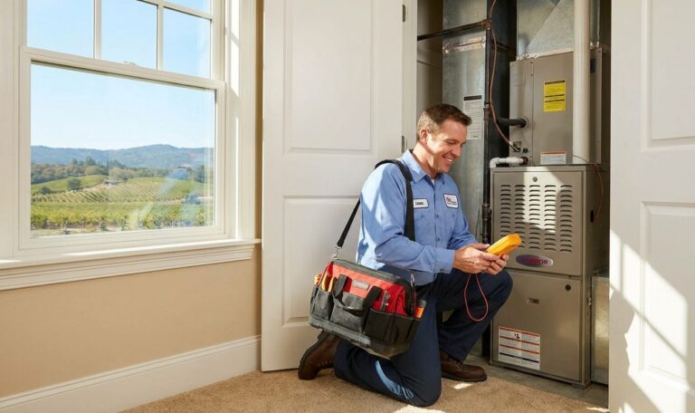 Furnace tune-up service in Sonoma County, CA