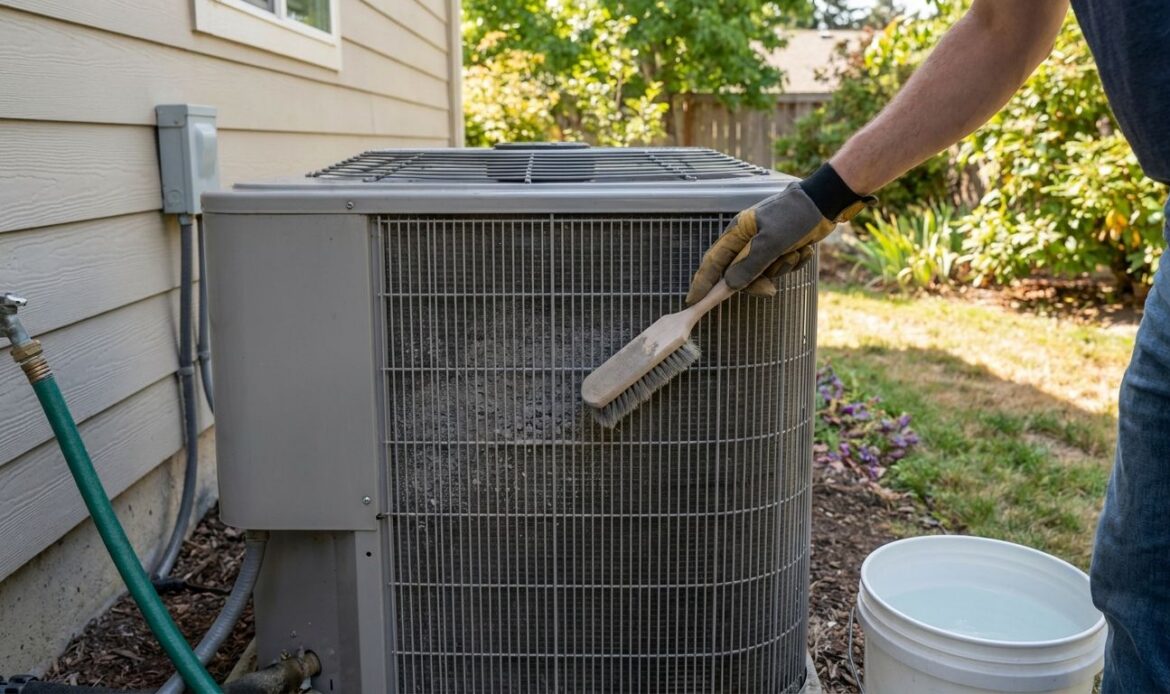 How to clean wildfire ash off your heat pump's outdoor unit