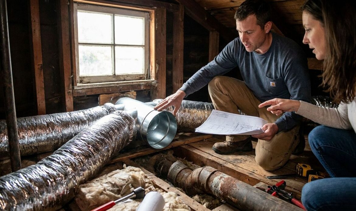 How to redesign ductwork in an older Bay Area home