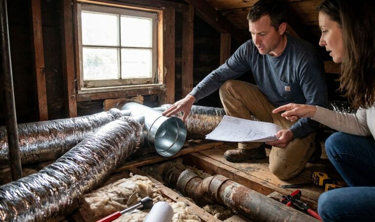 How to redesign ductwork in an older Bay Area home