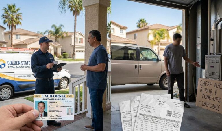 How to spot HVAC scams from unlicensed contractors in California