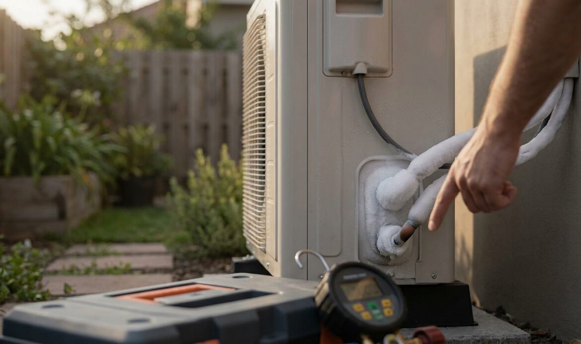 How to tell if your AC refrigerant is low