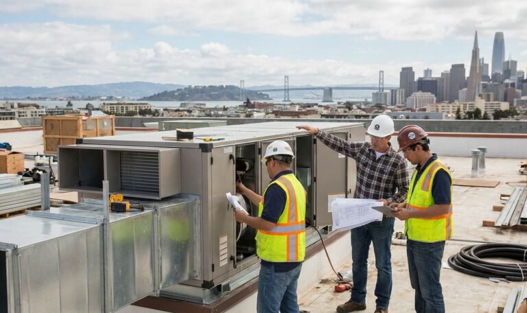 HVAC installation for Bay Area general contractors
