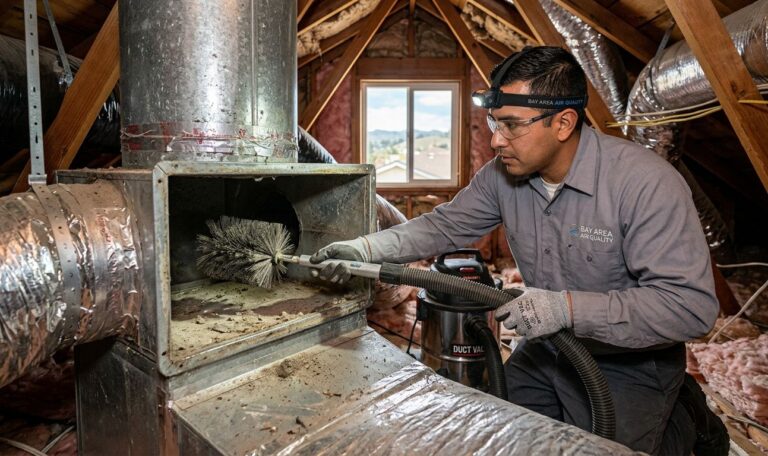 How often should you clean air ducts in a Bay Area home?